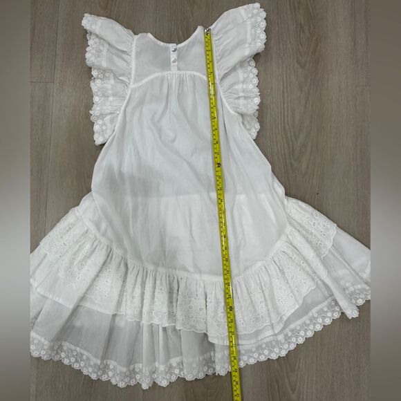 Paper Wings girls white dress, size 7 - Picture 6 of 6